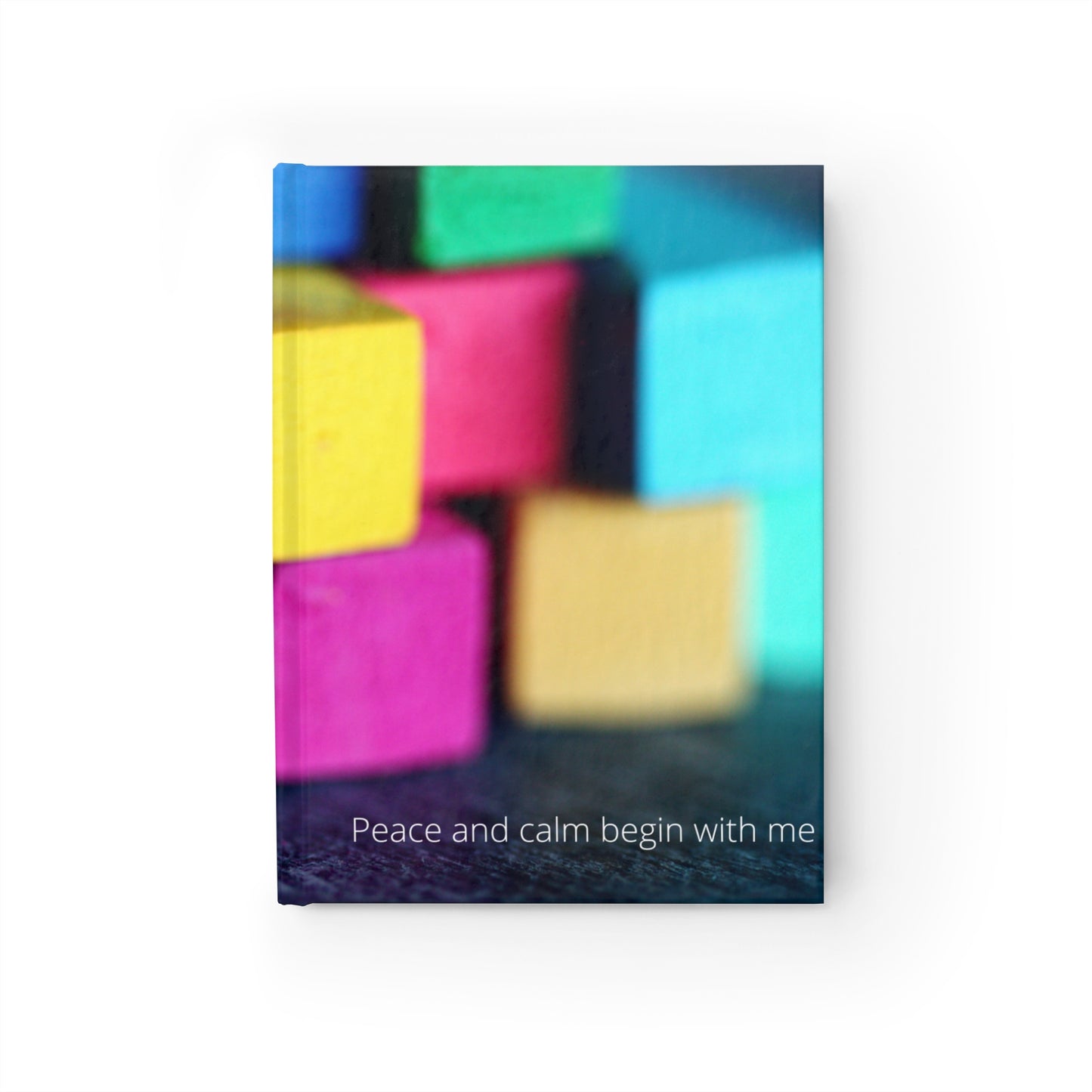 Colorful Inspiring Journal/Sketchbook for Peace and Calm - Inner Work, Motivation, Self-Care, Mindfulness, a Great Gift